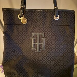 Tommy Hilfiger Black Laptop Bag